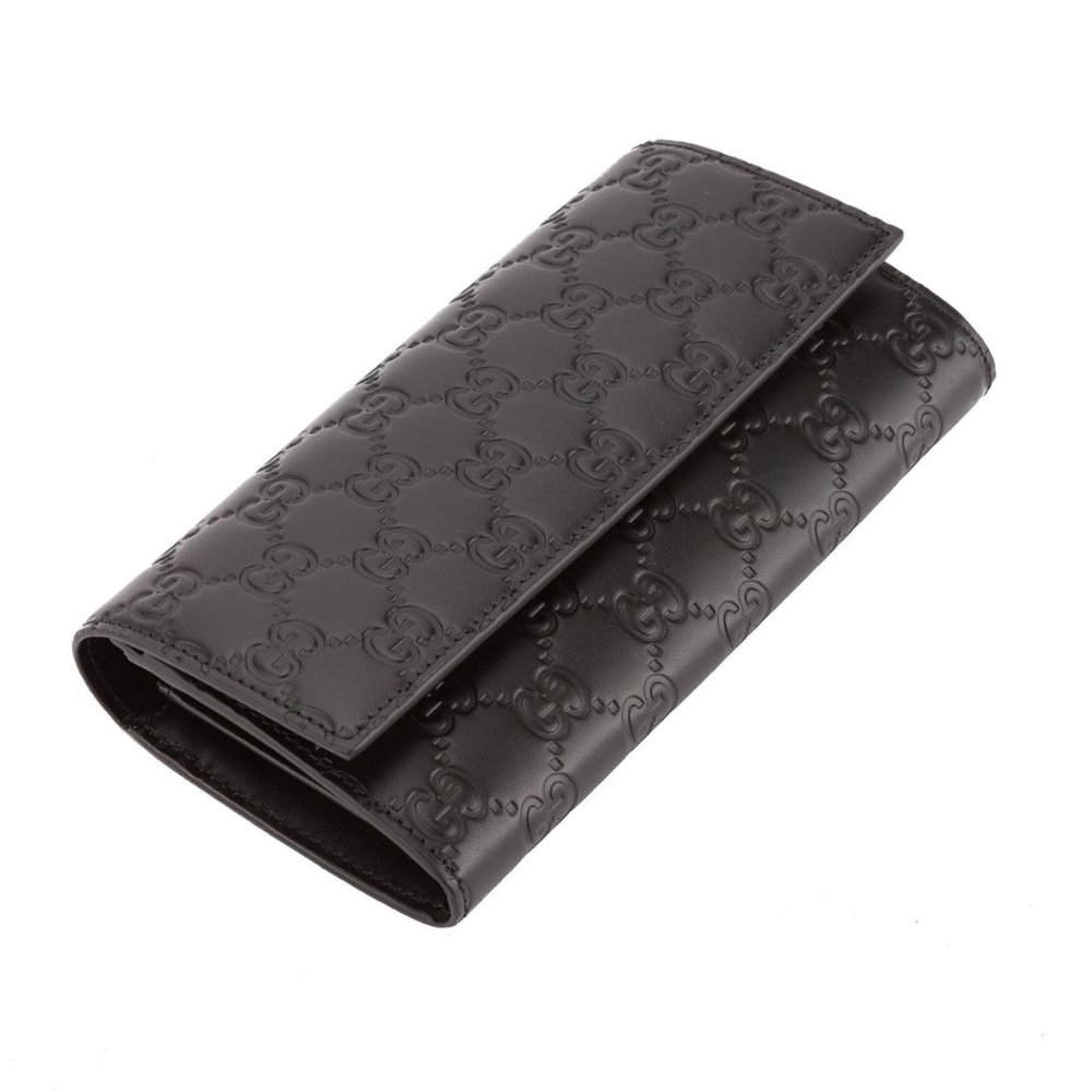 Gucci Signature Guccissima GG Wallet in Black NEW IN BOX - Picture 3 of 11
